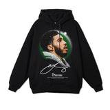 Jason Tatum Hoodie Basketball Star Print Pullover Hoodie Pure Cotton Men and Women