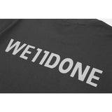 We11 Done T Shirts Oil Painting Graffiti Poster Old Portrait