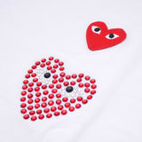 CDG Be Kind T Shirt Unisex Wear round Neck Cotton Short Sleeve T-shirt