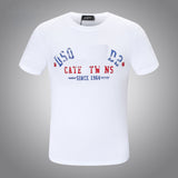 Dsq2 T Shirt Casual Sports Printed Short Sleeve Summer Men