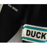 Toddler Boys Pants Small Yellow Duck Boys' Pants Autumn Leisure