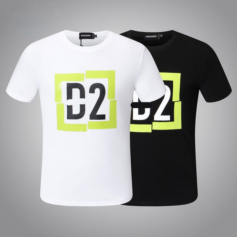 Dsq2 T Shirt DSQ Lian D2 Casual Sports Printed Short Sleeve Summer Men