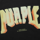 Purple Brand T Shirts Letter Print Hip Hop Men and Women Couple Loose Casual Short Sleeve T-shirt