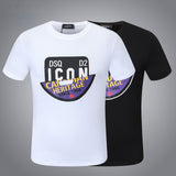 Dsq2 T Shirt Casual Sports Printed Short Sleeve Summer Men