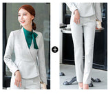 Women's Autumn Uniform Designs Formal Style Office Lady Bussiness Attire Work Suit Business Wear Women's Skirt OL