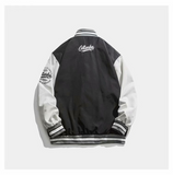 Cream Color Varsity Jacket Baseball Uniform Jacket