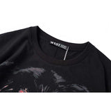 GVC T Shirt 3D Pattern Bulldog Cotton T-shirt for Men and Women