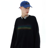 Preppy Aesthetic Sweatshirt Spring and Autumn Sweater Men and Women Crew Neck Casual Loose