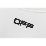 Autumn and Winter Printing Reflective Round Neck Pullover Long Sleeve Sweater Owt sweatshirt