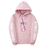 Men Graphic Hoodie Charli D'Amelio Surrounding Teenagers Urban Hooded Men's Women's Pullover