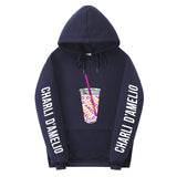Men Graphic Hoodie Charli D'Amelio Surrounding Teenagers Urban Hooded Men's Women's Pullover