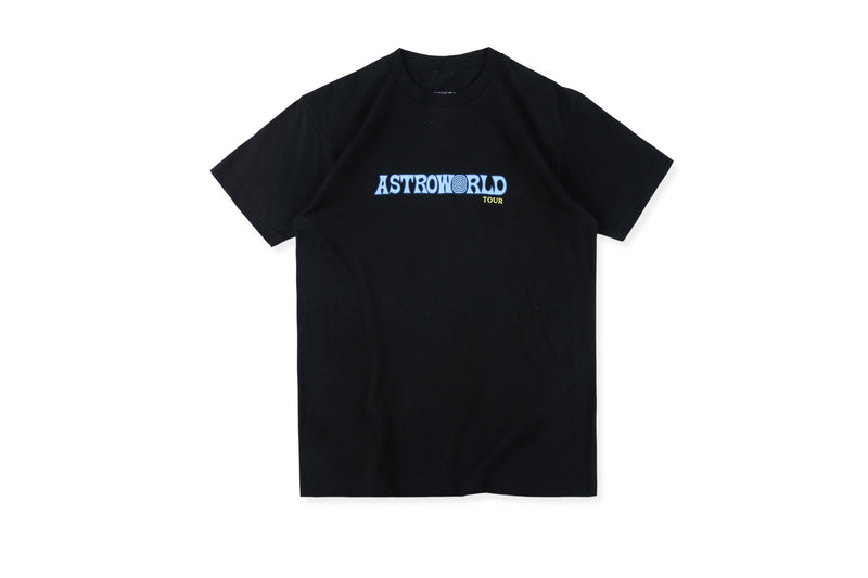 Travis Scott Astroworld Shirt Travis Scott Printed round Neck Short Sleeve