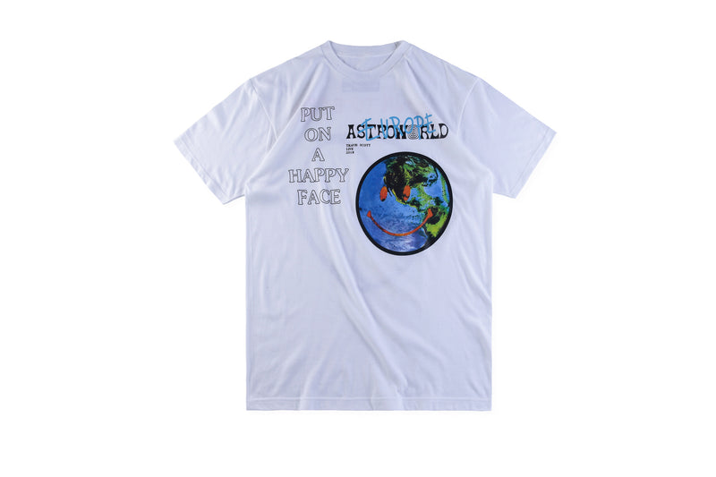 Travis Scott Astroworld Shirt Retro Short Sleeve T-shirt