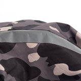 Shark Print Coat Autumn And Winter Men'S Casual Camouflage Shark Head Lightweight Warm Hooded Cotton Coat Jacket