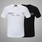 Dsq2 T Shirt Casual Sports Printed Short Sleeve Summer Men