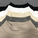 Fog Fear of God Essentials Sweatshirt Polyline Reflective Letters High Street Loose Turtleneck Sweater