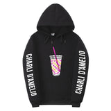 Men Graphic Hoodie Charli D'Amelio Surrounding Teenagers Urban Hooded Men's Women's Pullover