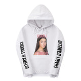 Men Graphic Hoodie Charli D'Amelio Surrounding Teenagers Urban Hooded Men's Women's Pullover