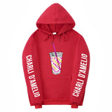 Men Graphic Hoodie Charli D'Amelio Surrounding Teenagers Urban Hooded Men's Women's Pullover