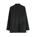 Men's Casual Suit Man Blzer Blazer Men's Street BF Dark Style Suit Loose Cool Long Sleeve Jacket