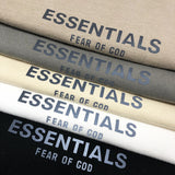 Fog Fear of God Essentials Sweatshirt Polyline Reflective Letters High Street Loose Turtleneck Sweater