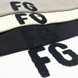 Fog Fear of God Essentials Hoodie Letter Embroidery Hoodie Terry Hooded Loose Pullover Sweatershirt