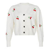 Preppy Aesthetic Sweater Coat Women's Autumn Loose Short Sweater