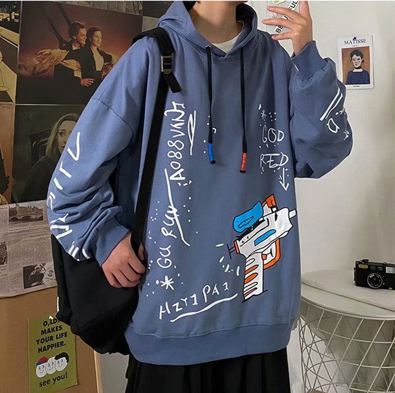 Men Sweatshirts Loose Hip Hop Sweater Men Hoodie Jacket