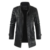 Blade Runner Jacket Men's Autumn Casual plus Size Leather Wind Coat