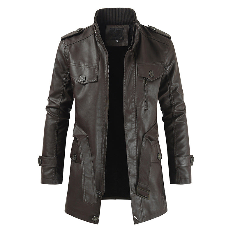 Blade Runner Jacket Men's Autumn Casual plus Size Leather Wind Coat