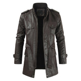 Blade Runner Jacket Men's Autumn Casual plus Size Leather Wind Coat