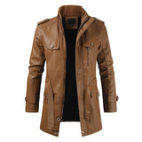 Blade Runner Jacket Men's Autumn Casual plus Size Leather Wind Coat