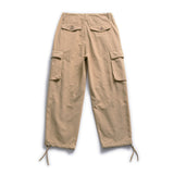 Man Fall Outfits Cargo Pants Overalls Men's Large Pocket Straight-Leg Pants Loose Casual Closing Wide Leg Pants