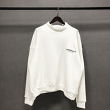 Fog Fear of God Essentials Sweatshirt Polyline Reflective Letters High Street Loose Turtleneck Sweater