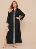 Muslim Women Stylish Kashibo Abaya Muslim Ladies Long Gown Islamic Clothing Jilbab Jalabiya Muslim Side Slit Hooded Maxi Dress Fashion Robe