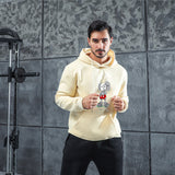 Men Graphic Hoodie Autumn and Winter Long Sleeve Men's Printed Cotton Hooded Men Sweaters Menswear