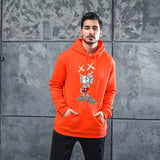 Men Graphic Hoodie Autumn and Winter Long Sleeve Men's Printed Cotton Hooded Men Sweaters Menswear