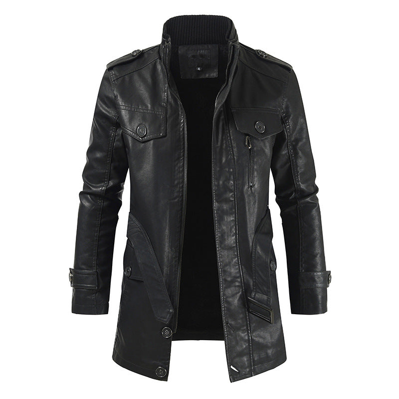 Blade Runner Jacket Men's Autumn Casual plus Size Leather Wind Coat