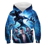 Stranger Things Hoodie 3D Digital Printing Hoodie Sweater Children's Clothing
