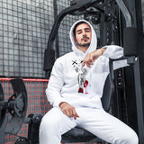 Men Graphic Hoodie Autumn and Winter Long Sleeve Men's Printed Cotton Hooded Men Sweaters Menswear