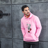 Men Graphic Hoodie Autumn and Winter Long Sleeve Men's Printed Cotton Hooded Men Sweaters Menswear