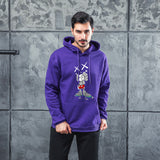 Men Graphic Hoodie Autumn and Winter Long Sleeve Men's Printed Cotton Hooded Men Sweaters Menswear