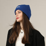 Toboggan Hat Woolen Cap Men and Women Fashion Autumn and Winter Beanie Hat