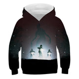 Stranger Things Hoodie 3D Digital Printing Hoodie Sweater Children's Clothing