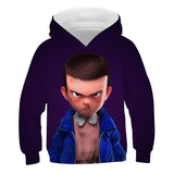 Stranger Things Hoodie 3D Digital Printing Hoodie Sweater Children's Clothing