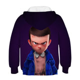 Stranger Things Hoodie 3D Digital Printing Hoodie Sweater Children's Clothing