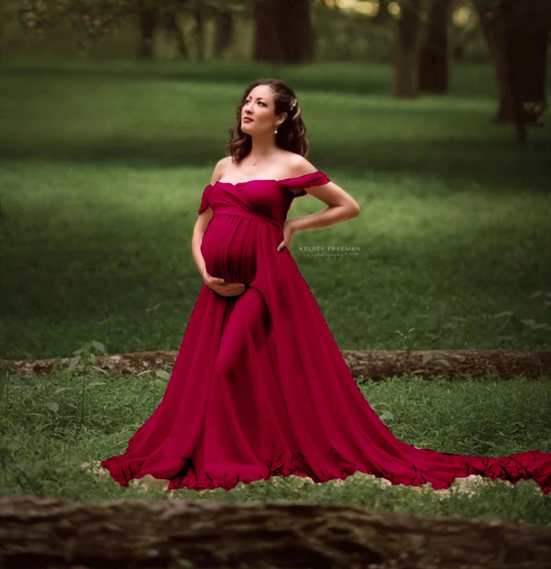 Maternity Clothes Dress Maternity Dress Lace Long Dress Photography Dress