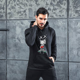 Men Graphic Hoodie Autumn and Winter Long Sleeve Men's Printed Cotton Hooded Men Sweaters Menswear