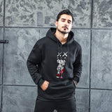 Men Graphic Hoodie Autumn and Winter Long Sleeve Men's Printed Cotton Hooded Men Sweaters Menswear