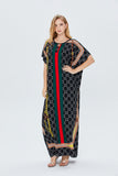 Muslim Women Stylish Kashibo Abaya Muslim Ladies Long Gown Islamic Clothing Jilbab Jalabiya Swing Plus Size Long Dress